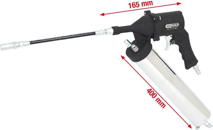 Immagine prodotto KS Tools Ingrassatore ad aria compressa con tubo flessibile e tubo di riempimento 515