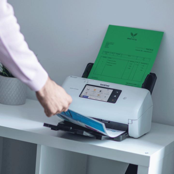 Immagine prodotto Brother Scanner documentale professionale ADS-4700W a colori, senza fili (LAN, USB, WiFi)