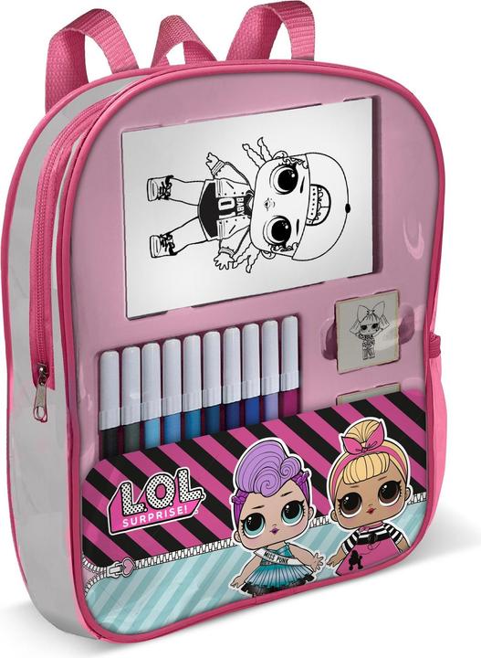 Produktbild Multiprint Malset Coloring Backpack L.O.L. Surprise!