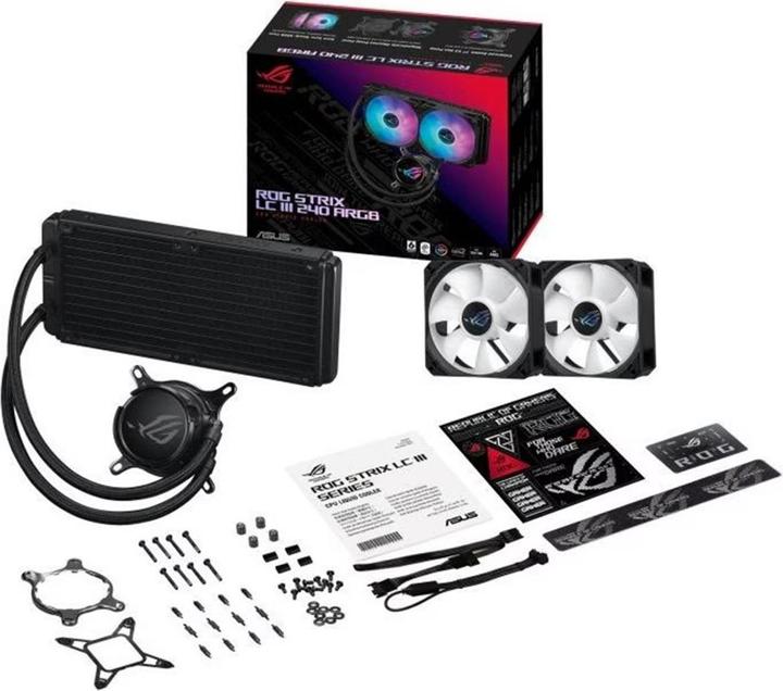 Actual product image ASUS ROG STRIX LC III 240 ARGB