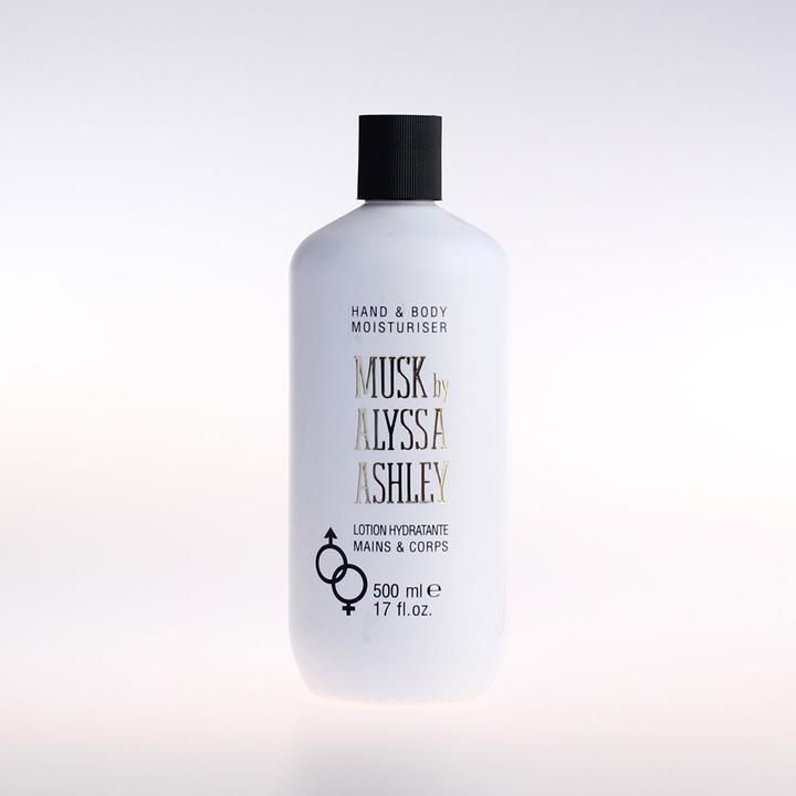Actual product image Alyssa Ashley White Musk Hand & Body Moisturiser (Body lotion, 500 ml)