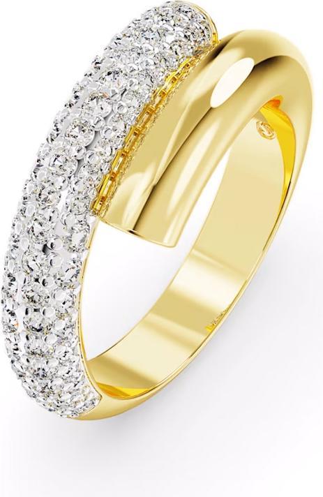 Produktbild Swarovski Dextera Cocktail Ring Weiss Gold (52)