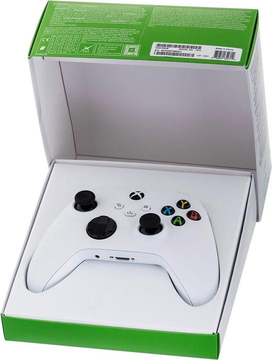 Produktbild Microsoft Xbox Wireless Controller - Robot White (Xbox Series S, Xbox One S, PC, Xbox One X, Xbox Series X)