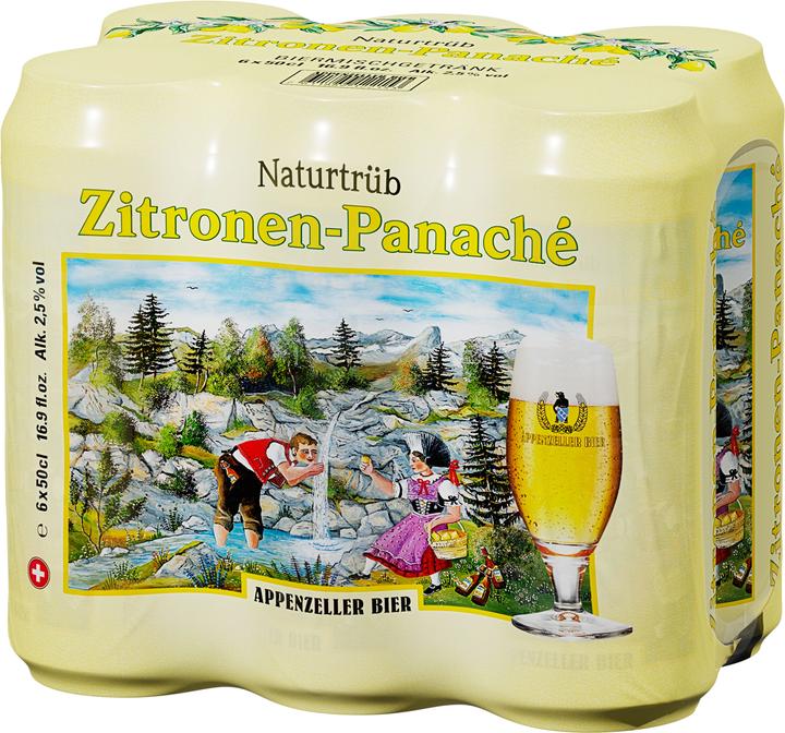 Immagine prodotto Brauerei Locher Birra Panaché al limone 6 x 0,5 l (6 x 50 cl)