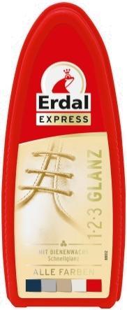 Wilkinson Erdal, Express 1-2-3 Glanz, Schuhpaste, farblos, 1 Stück (1 x)