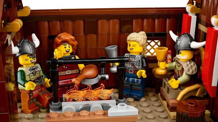 Actual product image LEGO Ideas Viking Village (21343, LEGO Ideas, LEGO Rare Sets)