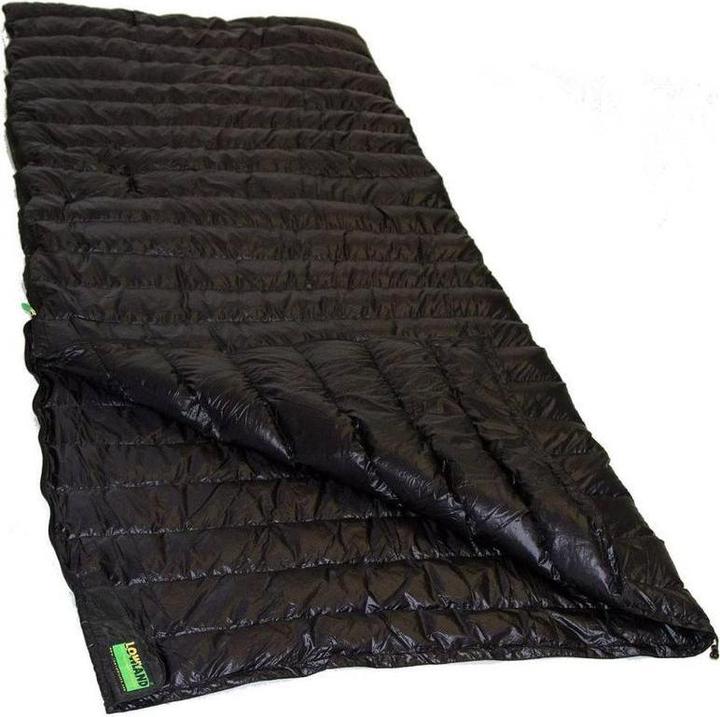 Lowland OUTDOOR Ultra compact blanket - Donzen slaapzak - Gewicht 495g - 210x80 cm - Comfort temperatuur +8C (210 cm)