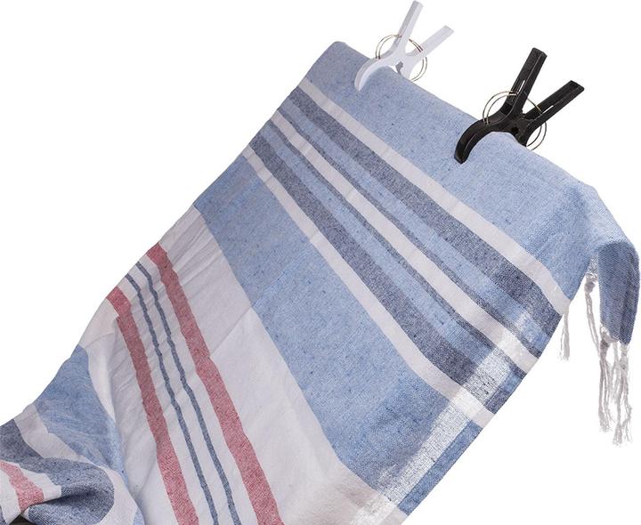 Immagine prodotto Out of the blue Set di 8 mollette per abiti, grandi, per asciugamani da bagno