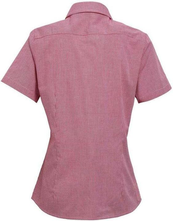 Actual product image Premier Womens/Ladies Gingham Short-Sleeved Shirt (40 D)