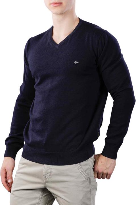 Produktbild Fynch-Hatton V-Neck Sweater navy (XL)