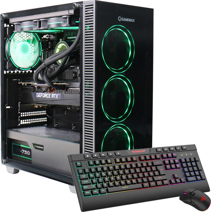 Hyrican Gamemax Draco XD 7453 R5-7600X3D 32GB/1TB SSD RTX 5070 Win11 (AMD Ryzen 5 7600X3D, 32 GB, 1000 GB, GeForce RTX 5070)