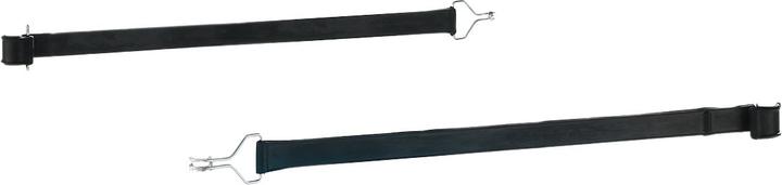 Productafbeelding ESB Spanband rubber met 1 haak/1 gesp geschikt voor rolcontainer B.720 mm