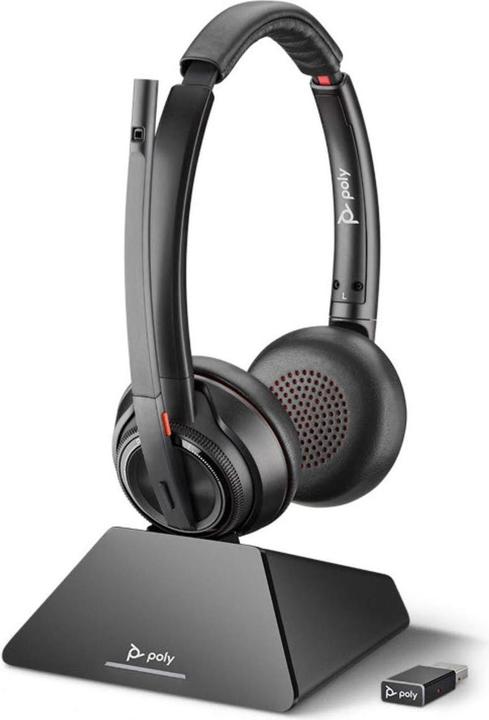 Produktbild Poly Plantronics DECT Headset Savi 8220 UC binaural USB-C (Kabellos, USB-C)