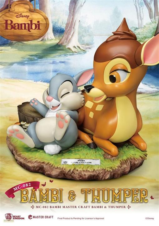 Produktbild Beast Kingdom Disney Master Craft Statue Bambi & Thumper 26 cm