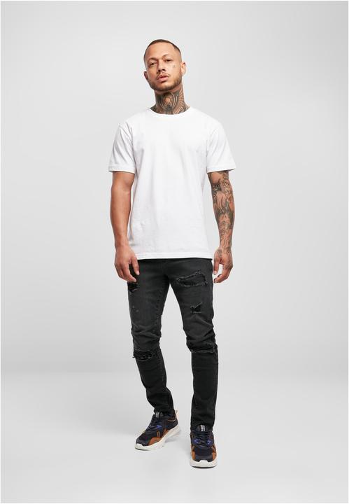 Actual product image Urban Classics Heavy Destroyed Slim Fit Jeans - 16475 (W32/L32)