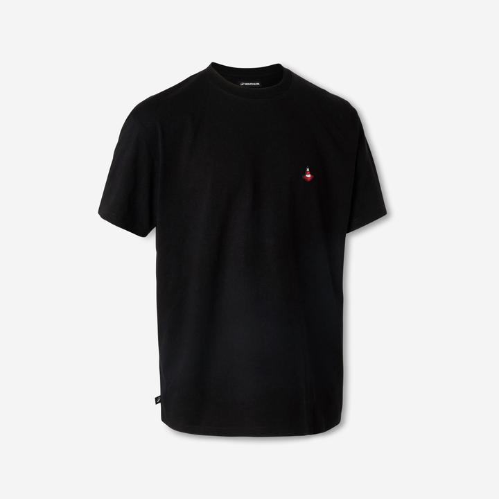 Image du produit Oxelo T-shirt de skateboard manches courtes ts500 trafic noir (XL)