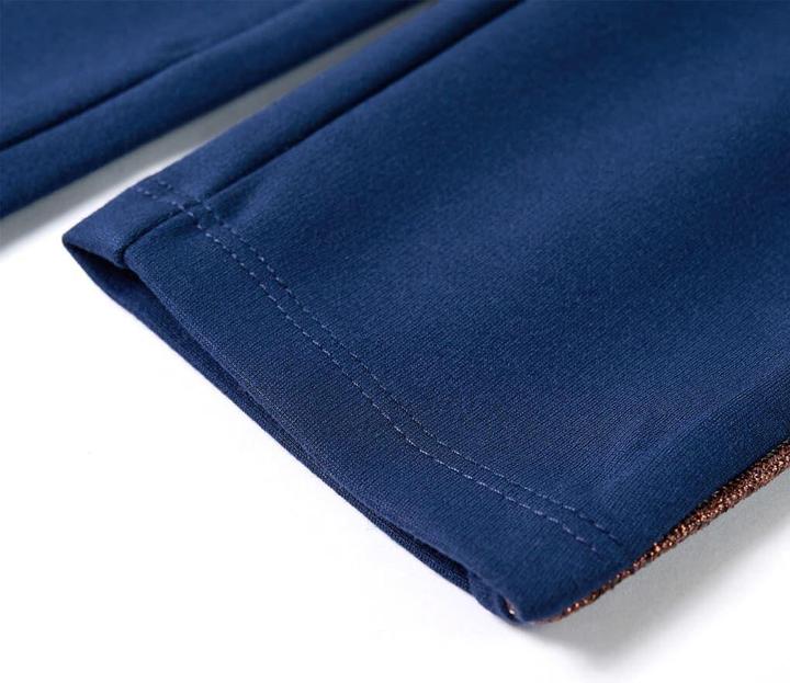 Produktbild VidaXL Kinderhose mit Kordelzug Marineblau 128,Farbe (128)