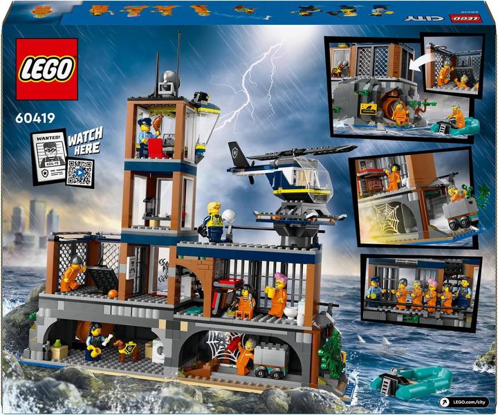 Actual product image LEGO 60419 Police Station on Prison Island (60419, LEGO City)