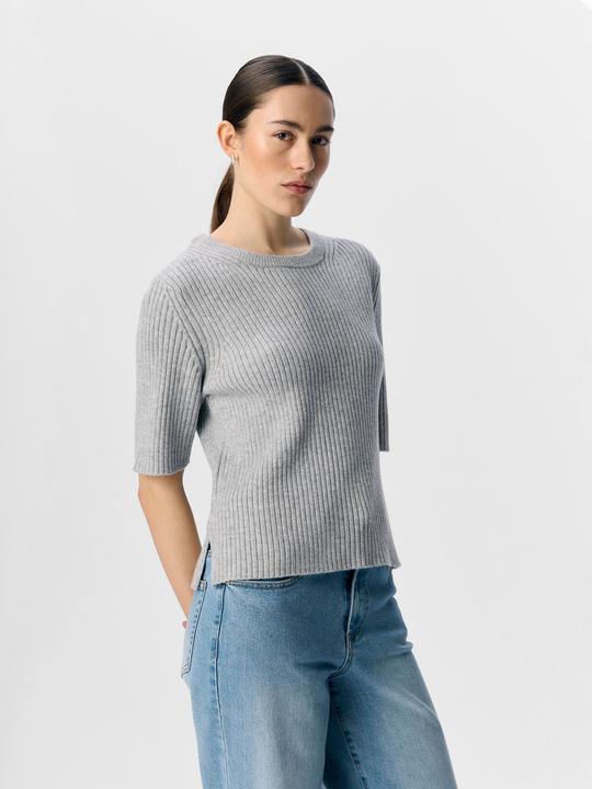 Produktbild Object Geripptes Strickoberteil (L)
