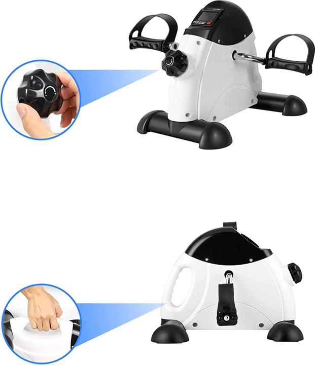 Actual product image Stride Mini home trainer arm and leg pedal with display