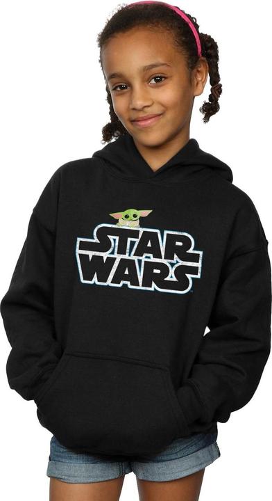 Produktbild Star Wars The Mandalorian The Child Logo Kapuzenpullover Mädchen (104)