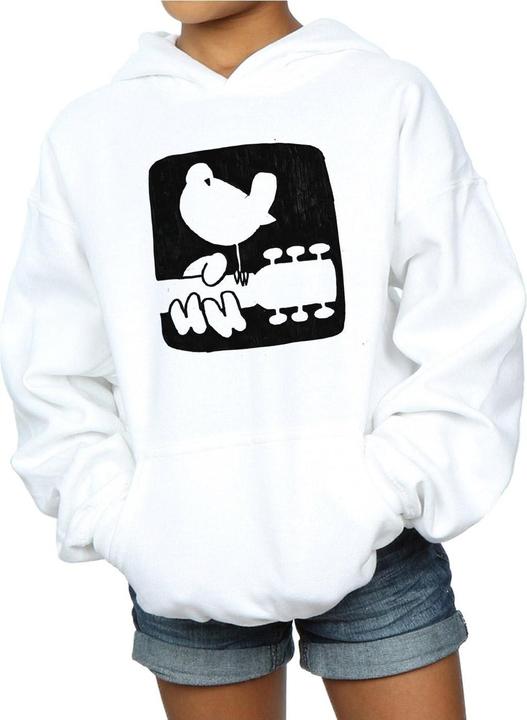 Image du produit Woodstock - Sweat à capuche GUITAR LOGO - Fille (128)