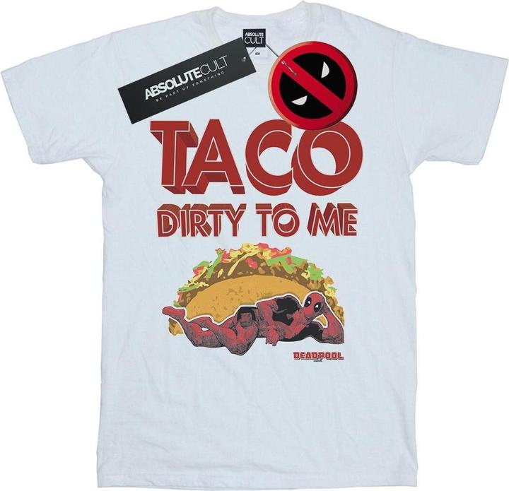 Image du produit - T-shirt DEADPOOL TACO DIRTY TO ME - Homme (M)