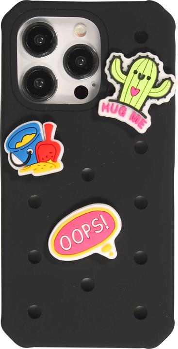 Actual product image PhoneLook Cover Thick silicone cover with holes for stick-on stickers (Apple iPhone 14 Pro)