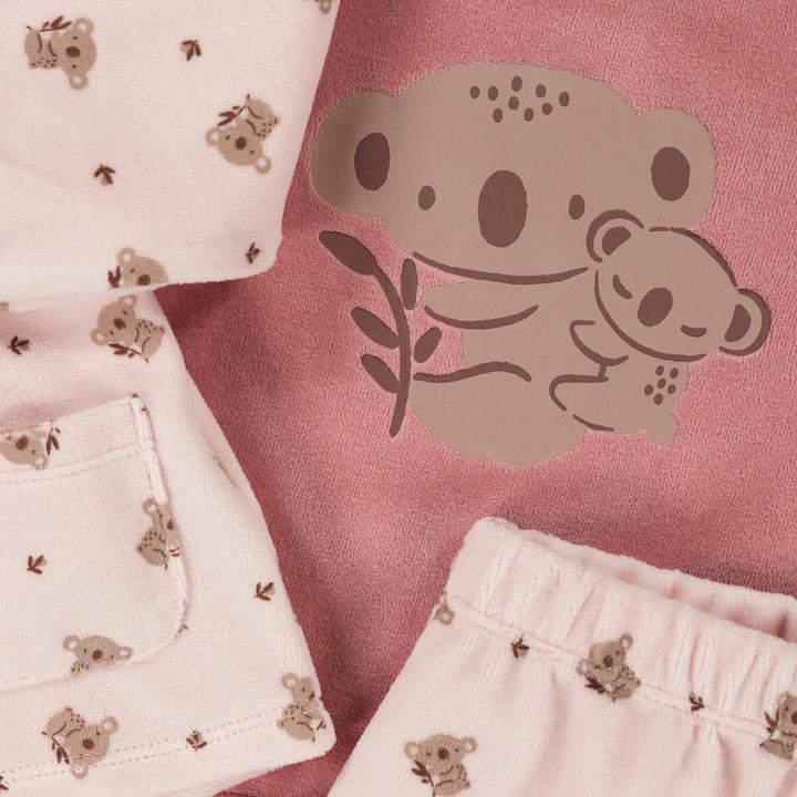 Actual product image La Redoute Collections 2 Pack Velvet Pyjamas (98)