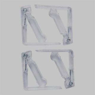 Produktbild Wicotex Plastik Tischtuchklammern Transparent, 4er-Set