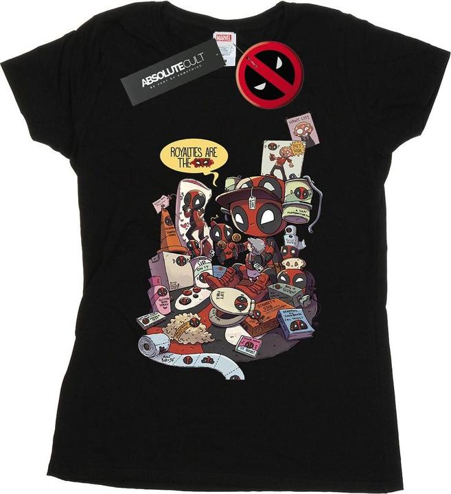 Image du produit - T-shirt DEADPOOL MERCHANDISE ROYALTIES - Femme (M)