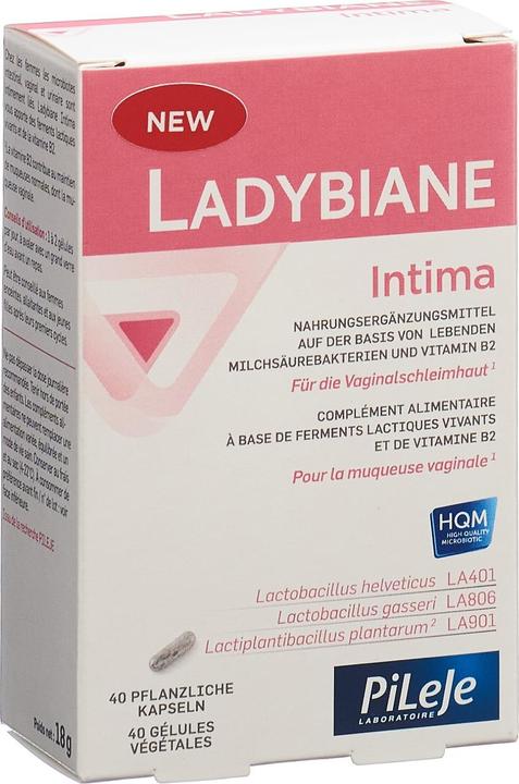 Actual product image Ladybiane Intima Caps 40 Caps (40 Piece, Capsules, 35 g)