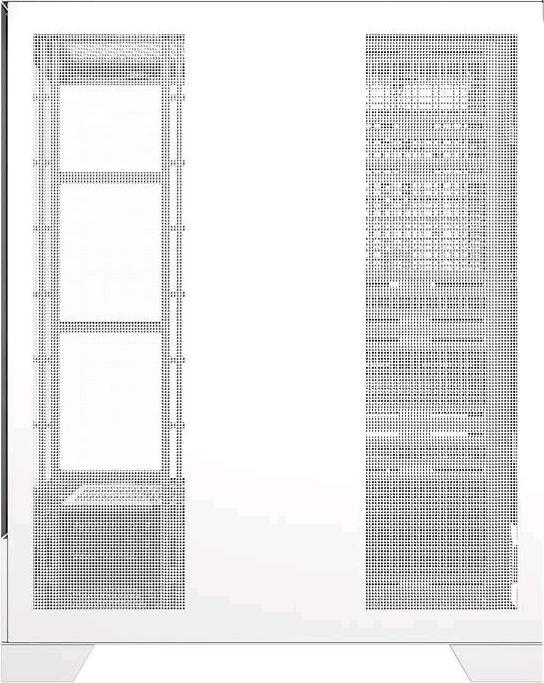Actual product image Darkflash Tech Darkflash DY451L computer case without fans (white) (mATX, ITX, ATX)