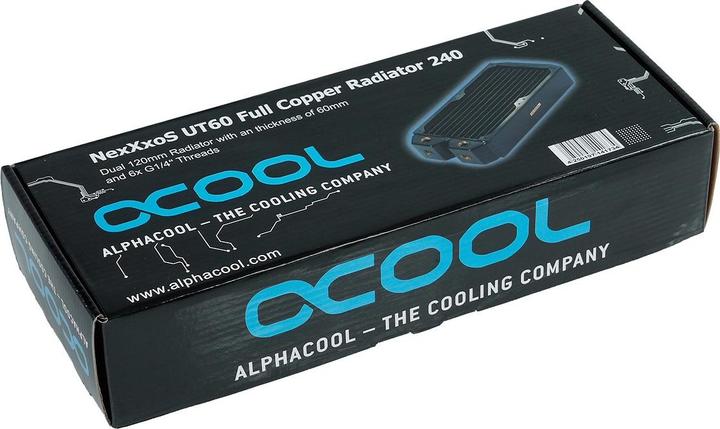 Produktbild Alphacool NexXxoS UT60 Full Copper 240mm (120 mm)
