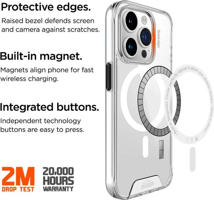 Produktbild Eiger Glacier MagSafe Case (Apple iPhone 15 Pro)