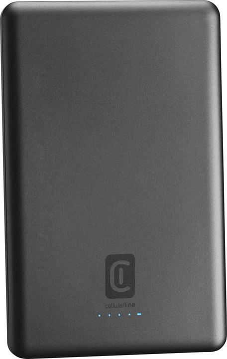 Produktbild Cellularline Cellular Line Power Bank 5000mAh MagSafe Grau (5000 mAh, 20 W)