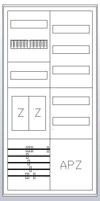 Produktbild ABN S27EA120 Zählerschrank eHZ 2Z 1V 1APZ