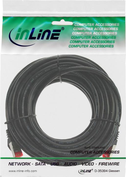 Image du produit InLine Câble de raccordement (S/FTP, CAT6, 30 m)