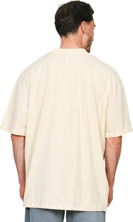 Actual product image Casual Classics Unisex Adult Combed Ringspun Cotton Extended Neckline Tall Oversized T-Shirt (S)