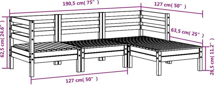 Actual product image VidaXL Ponaria