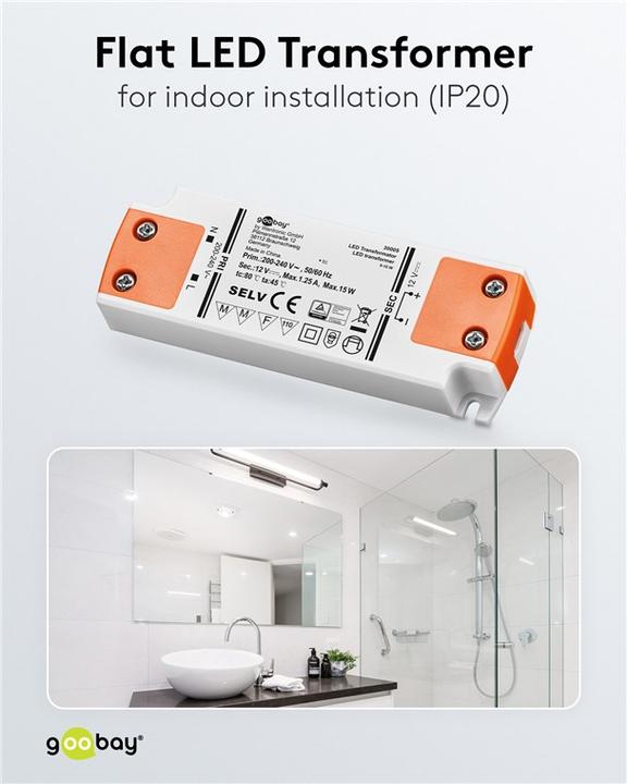 Produktbild Goobay LED-Trafo