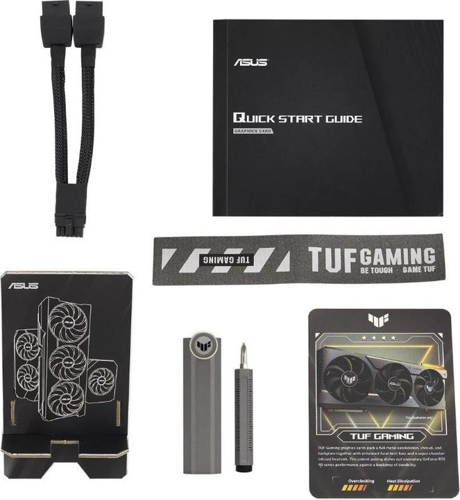 Actual product image ASUS TUF Gaming GeForce RTX 4070 Ti (12 GB)