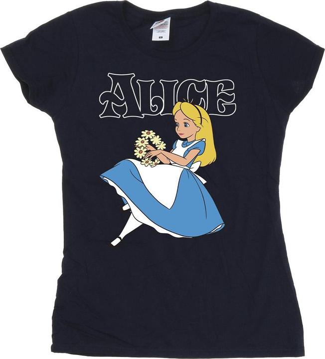 Disney Alice In Wonderland Flowers TShirt (XL)