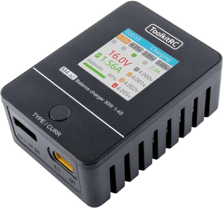 Produktbild Toolkitrc Ladegerät M4AC, 25W, 2-4S