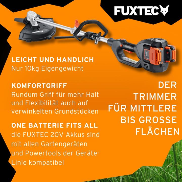 Image du produit Fuxtec FX-E2MS-SET (Couteaux en plastique, Fils coupe-herbe)