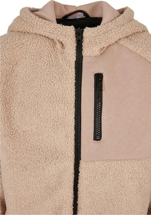 Produktbild Urban Classics Boys Hooded Sherpa Zip Jacket (110, 116)