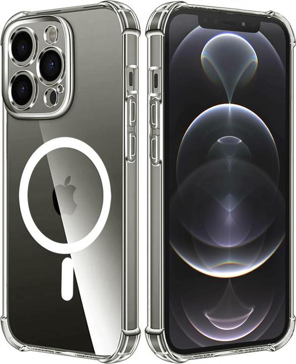 Produktbild Techsuit - Shockproof Clear Silicone MagSafe - iPhone 12 Pro - Clear (Apple iPhone 12 Pro)