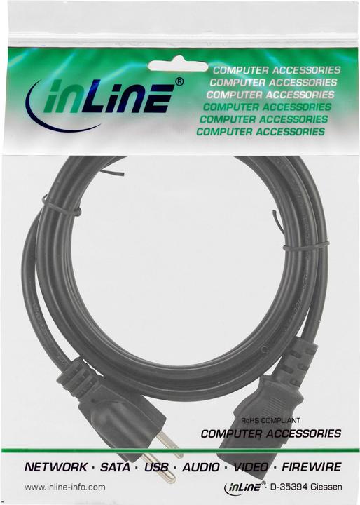 Immagine prodotto InLine Cavo di rete, da spina Giappone a spina IEC C13, 1,8 m (1.80 m)