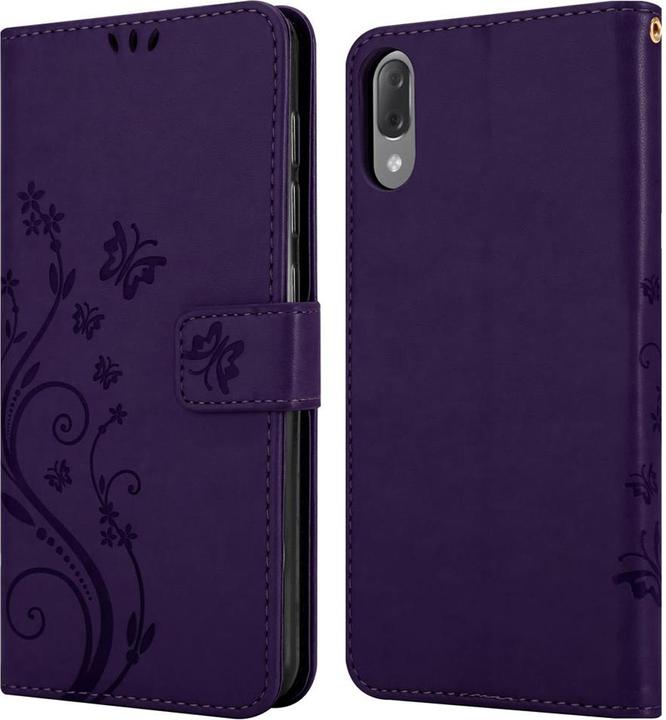 Produktbild Cadorabo Flower Book Cover (Sony Xperia L3)