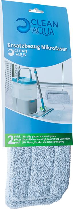 Actual product image CREaCLEAN Microfibre Universal Mop Cover for CleanAqua Set of 2 (2 pcs.)